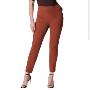 SPANX On The Go Ankle Slim Straight Leg Pant in Bronze Glow SMALL NWT FALL